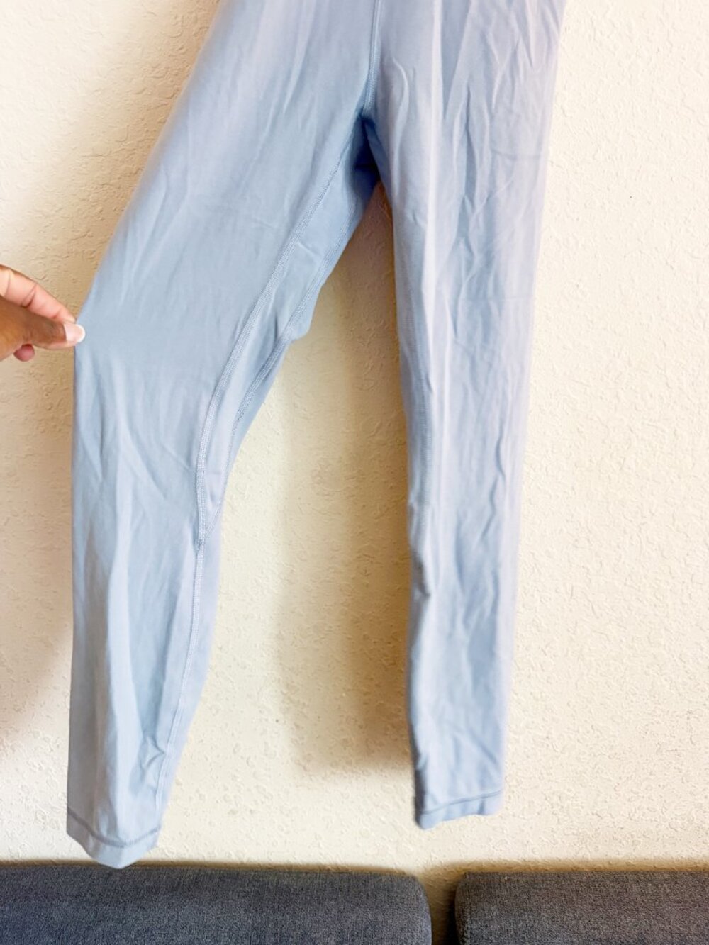 Lululemon Blue Align Bodysuit Jumpsuit Full Length Size 4 - Picture 5 of 8